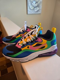 Talla 6Y Nike Air Max 270 React Low Gumball CU4668 001