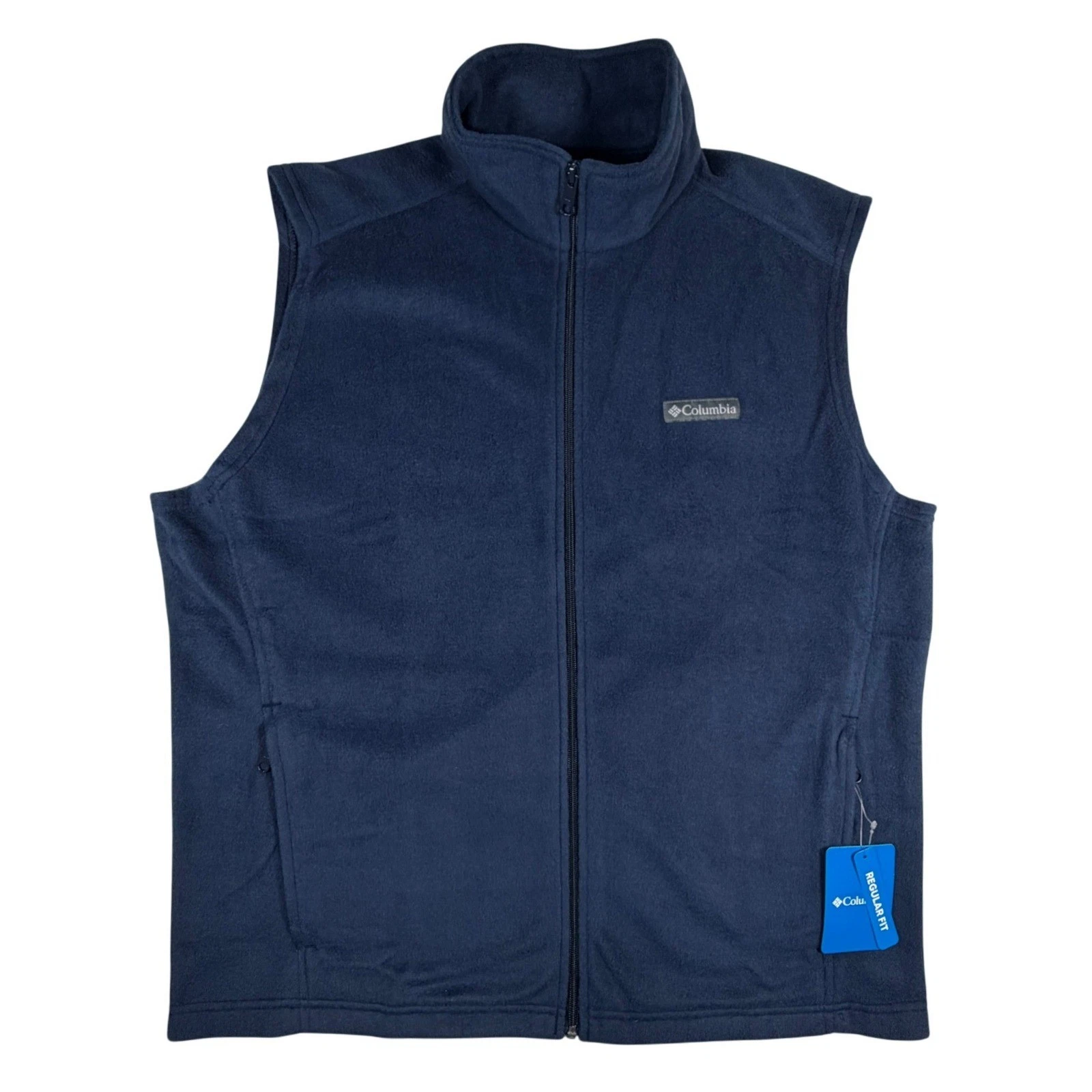 NWT Columbia Mens Large Steens Mountain Fleece Vest Navy Blue Full Zip
Opens in a new window or tab