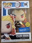 Funko Pop! Demon Slayer Kyojuro Rengoku #1308 (Glow  In Dark)  With Protector