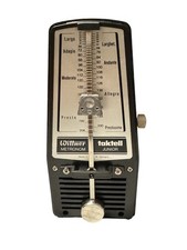 Vintage German TAKTELL Junior WITTNER Music Mechanical Metronome Black Case
