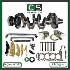 JAGUAR LAND ROVER 2.0 DIESEL 204DTD SINGLE TURBO INGENIUM CRANKSHAFT REBUILD KIT
