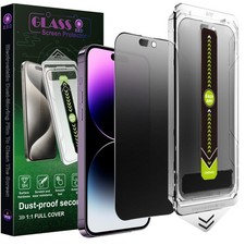 SY SHANGYAN 2-Pack Matte Privacy Anti-Spy Screen Protector for iPhone 14 Pro Max