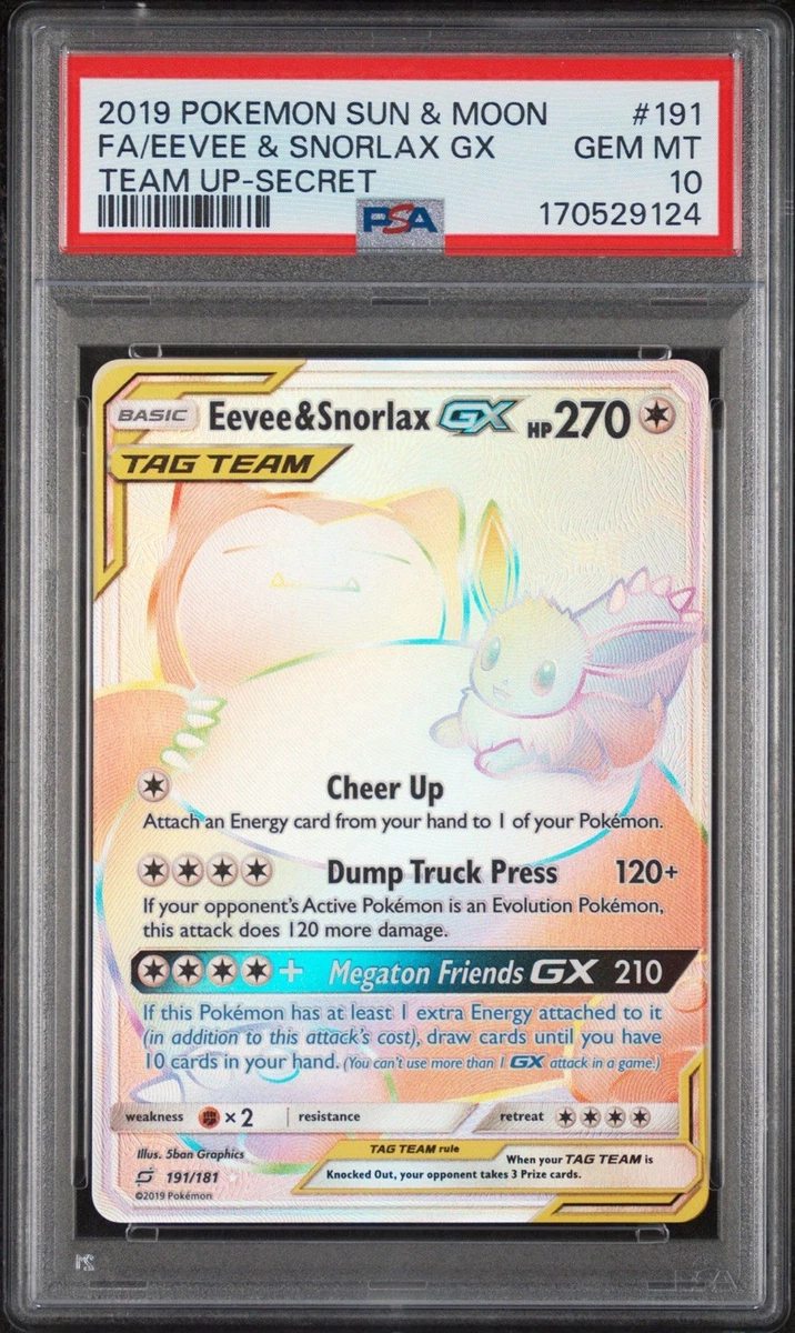Eevee & Snorlax Gx