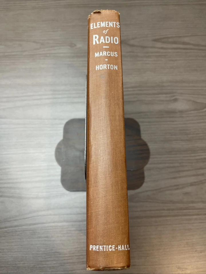 Elements of Radio Marcus 14th Printing 1945 Vacuum Tube Radio Technology - Image 3 of 4