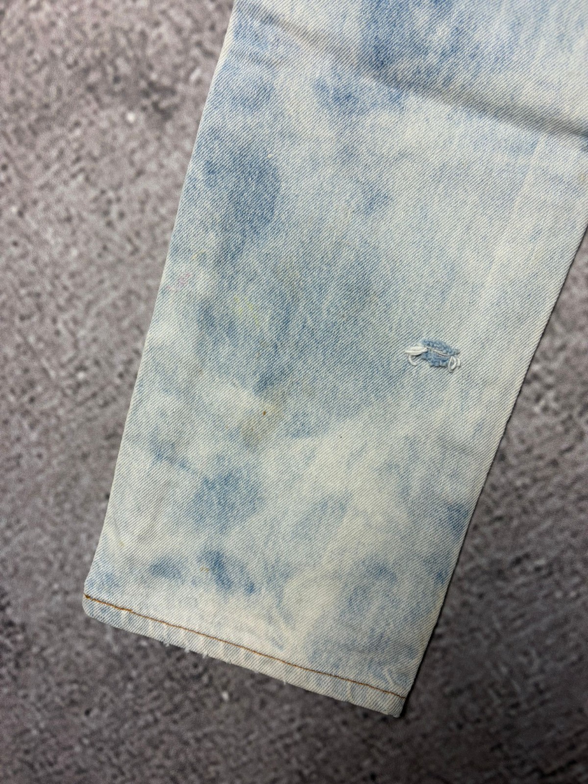 Levi’s 501 Made in USA 90’s/2000 rare flared vintage faded streetwear (J-891) image 6