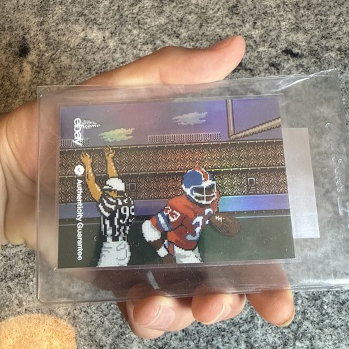 Tony Dorsett #TECMO-12 2025 Topps Chrome Tecmo card