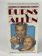 George Burns & Gracie Allen - Legends of American Comedy (VHS, 1990) SEALED