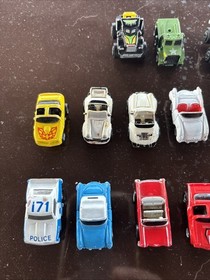 Lot of 17 Micro Machines by Galoob/Hasbro 1986-88 Collectible