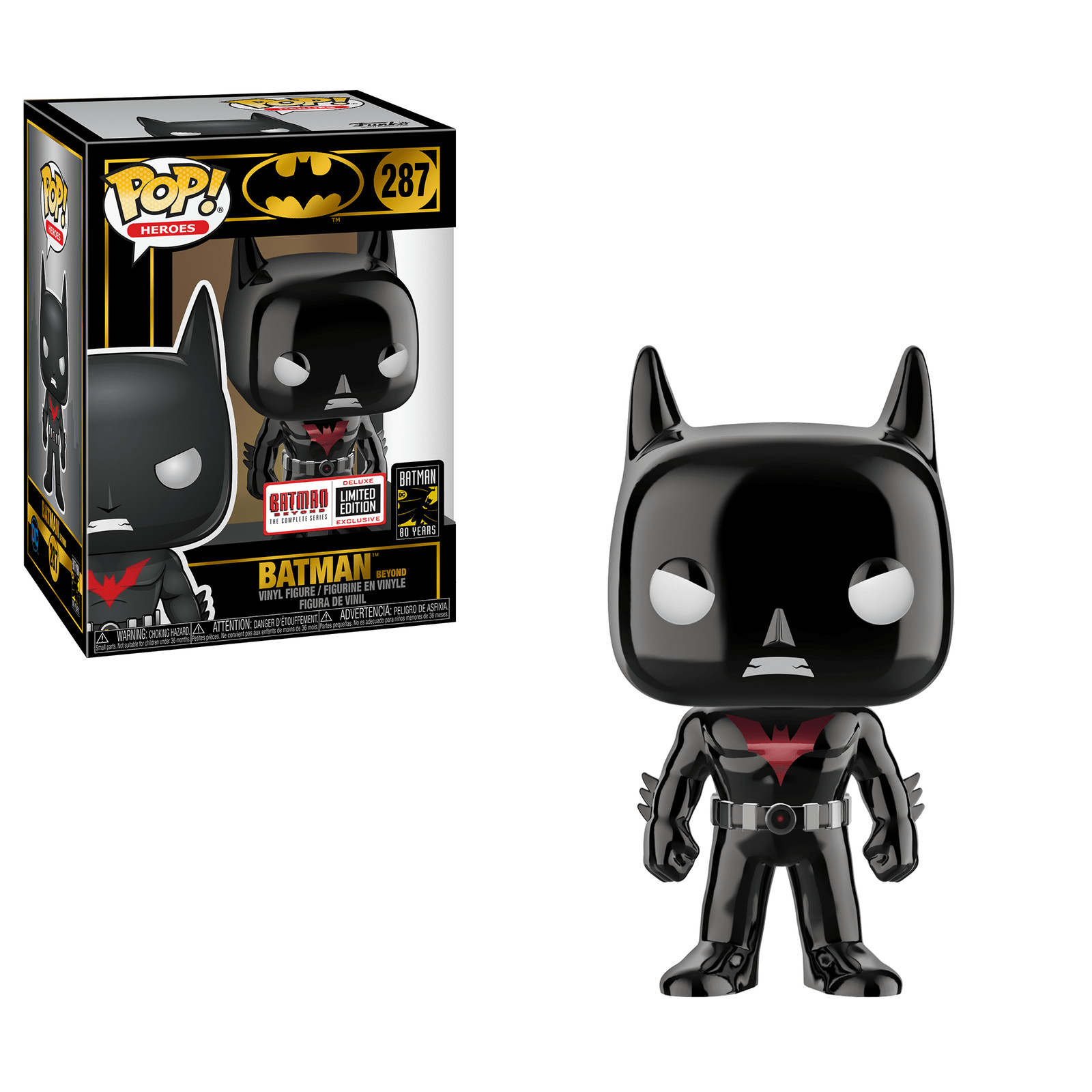 Funko POP! Heroes DC Comics Batman Beyond Chrome #287 Vinyl 