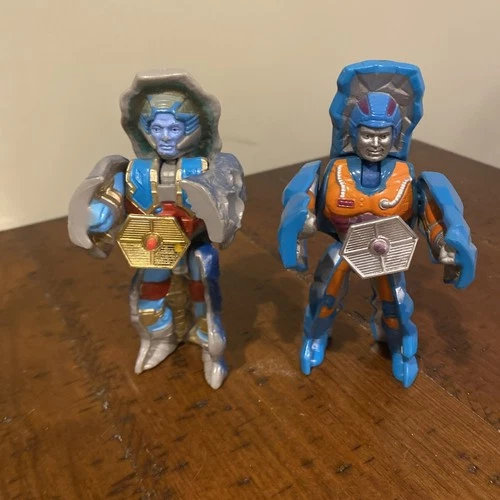 MOTU 1986 Vintage Masters of the Universe Rokkon Stonedar Figures Complete Set