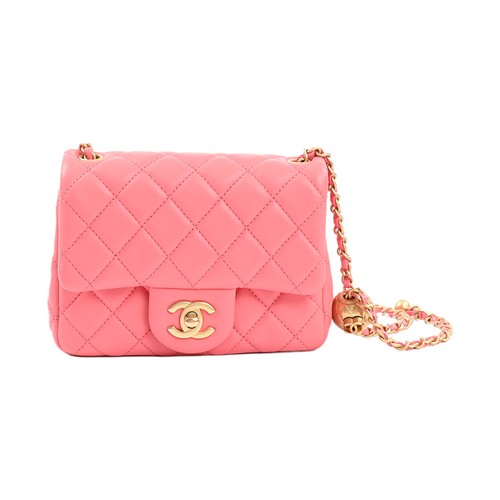 CHANEL Mini flap bag AS1786 Shoulder Bag / pink Women