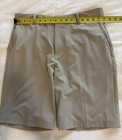 Izod Golf Shorts Men’s Size 34 x 10 polyester spandex blend in a khaki brown — photo 8