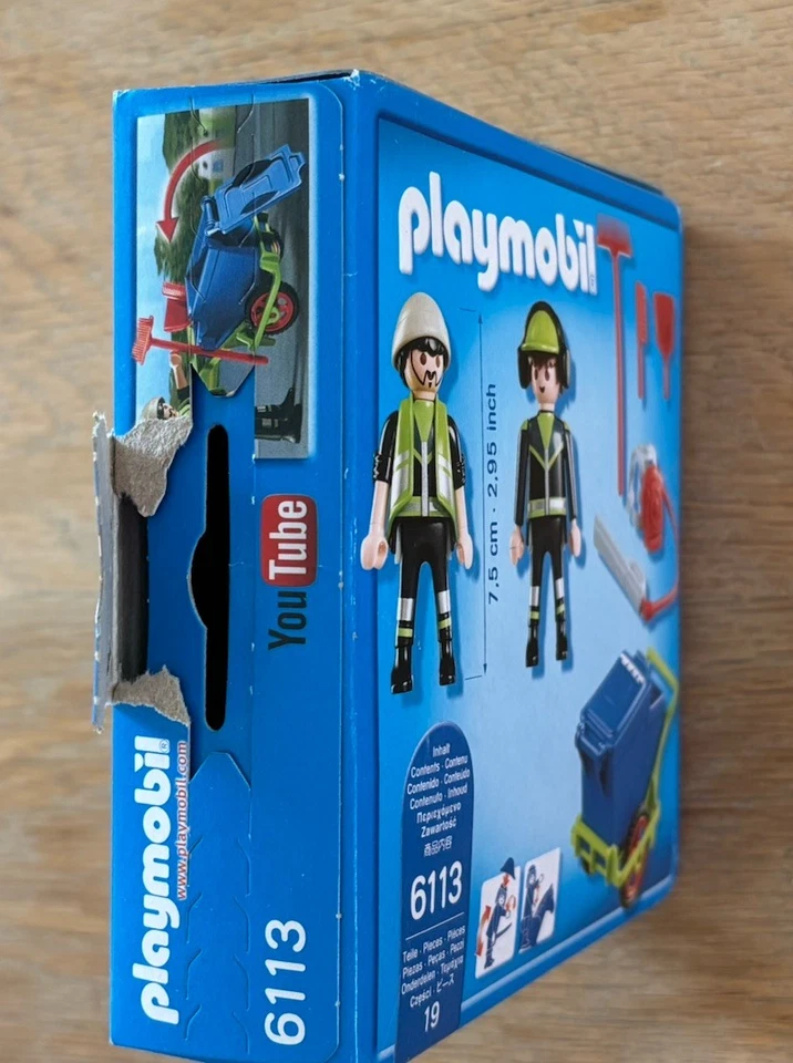 PLAYMOBIL CITY ACTION Operator Eco 6113 - Brand New - Image 3 of 3