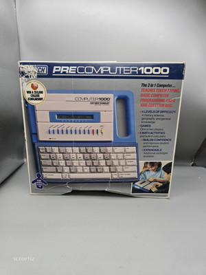 V Tech Vintage PreComputer 1000 Educational Electronics 1988 Testing Working