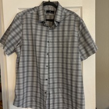 Hart Schaffner Marx Shirt XL Gray