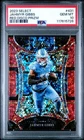 2023 PANINI SELECT RED DISCO PRIZM #431 JAHMYR GIBBS 17/49 PSA 10