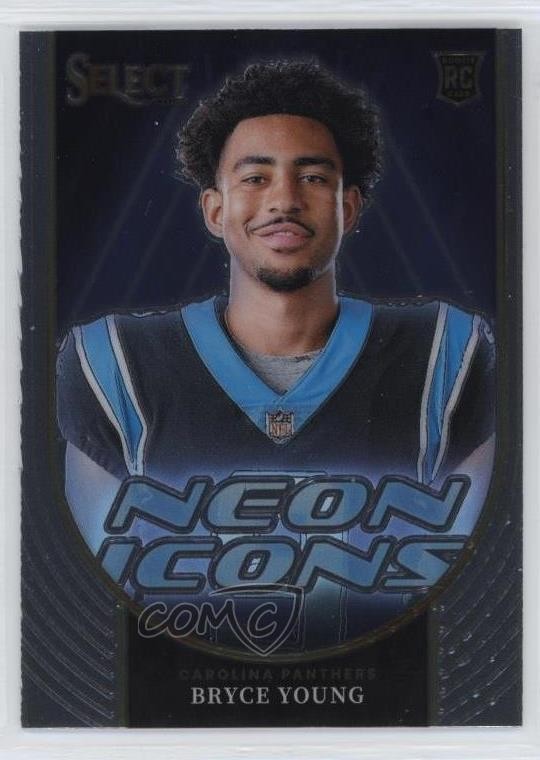 2023 Panini Select Neon Icons Bryce Young #NI-BYO 1c1j