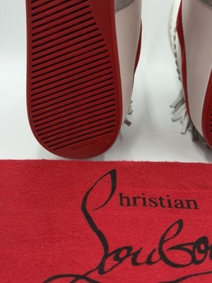 AUTHENTIC CHRISTIAN LOUBOUTIN Suede Knock-Out Boxing 
