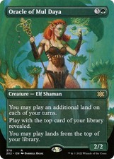 Oracle of Mul Daya (Borderless) - Normal NM MTG Double Masters 2022
