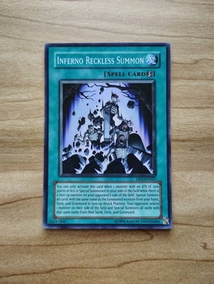 Yu-Gi-Oh! - Inferno Reckless Summon - Super Rare / Holo - DP2-EN025