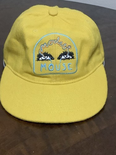 Modest Mouse Wool Hat Cat Adjustable Yellow Eyes