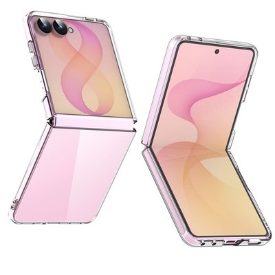 For Samsung Galaxy Z Flip8 Case Clear Shockproof Slim Rugged Bumper Cover