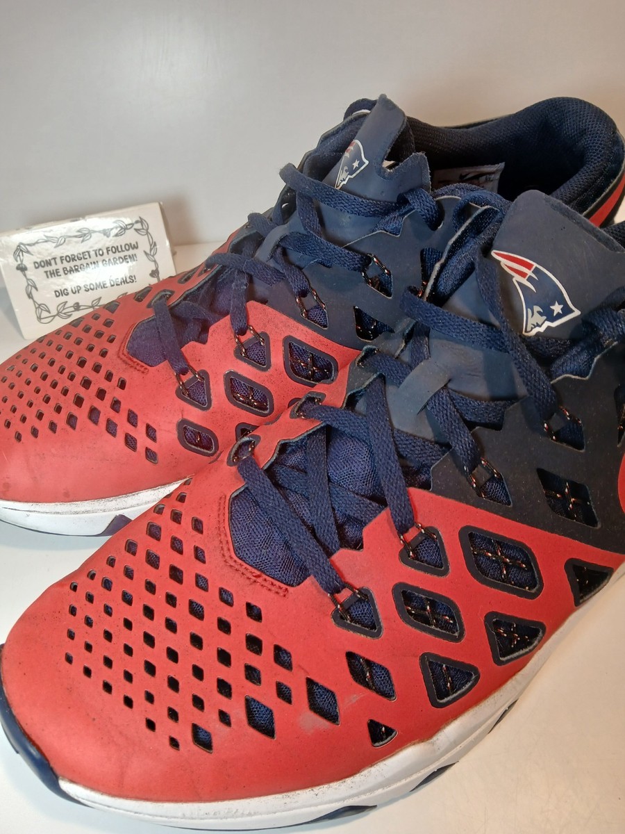 プレイマット NORTH America 海外 Nike Train Speed 4 AMP NFL PATRIOTS NEW ENGLAND BLUE RED WHITE
