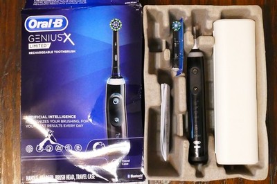 Oral-B Genius X Limited Rechargeable Electric Toothbrush - Black
