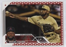 2023 Topps Update Independence Day /76 Miguel Castro #US284 0w3