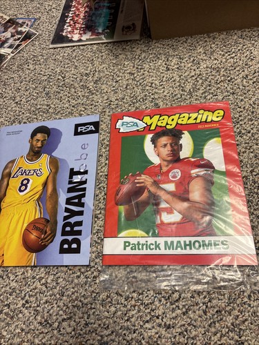 PSA Magazine (2) Kobe Bryant, Patrick Mahomes - Bild 4 von 6