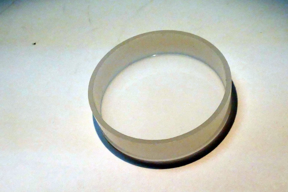 52mm Lens Front Cap slip on type vintage plastic white - Image 3 of 4