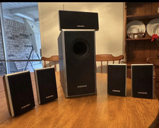 Samsung 5.1 Channel Wired Home Theater Speaker Set Subwoofer Black/Silver