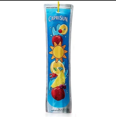 Capri Sun Summer Solstice Pouch Big Long Drink Pouch IN HAND SHIPS NOW