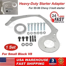 For 1955-56 Chevy Starter Plate And Newer Blocks With Broken Starter Mounts Kit