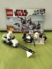 LEGO Star Wars 8084 Snowtrooper Battle Pack Complete w/ Manual No Box Damaged