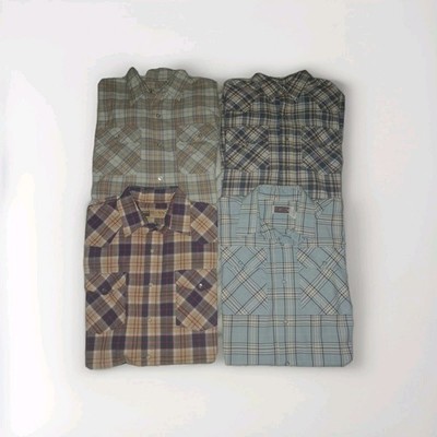 Vintage Big Mac Button Up Shirt Plaid - 4