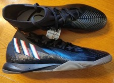 Adidas Predator Edge.3 Indoor Soccer Men's Black Athletic Sneakers NWT 10.5