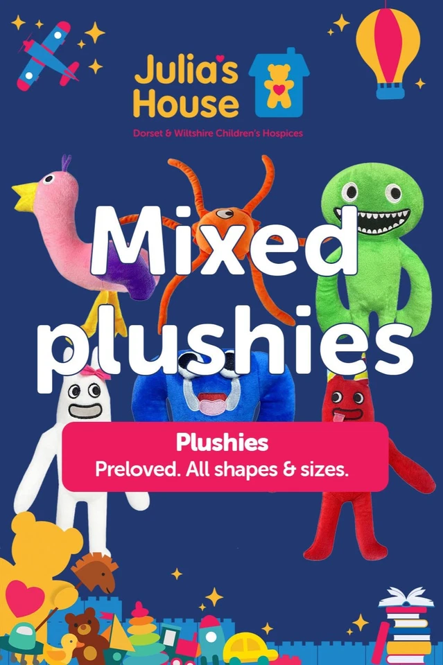 Mixed plushies. Beautiful preloved soft toys | £1 starts | Julia's House