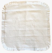 J Queen Carmella 24” White Polyester Euro Pillow Shams Brocade Textured Zipper