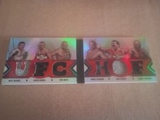 2013 ufc topps knockout double relic combo HoF
