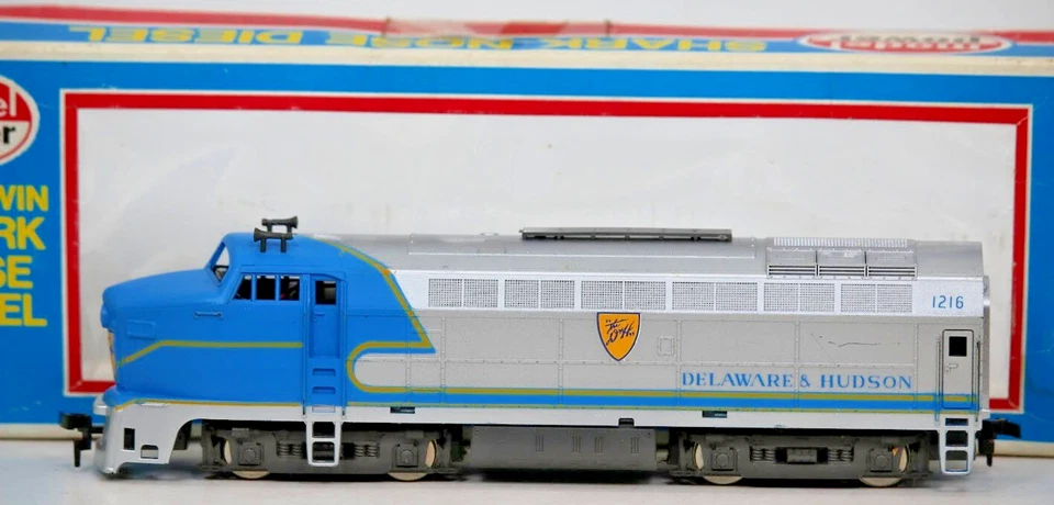 Model Power HO Scale D&H Delaware & Hudson Baldwin Sharknose Diesel Engine 1216 - Image 4 of 4