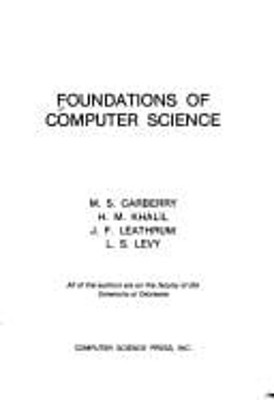 Foundations of Computer Science Hardcover