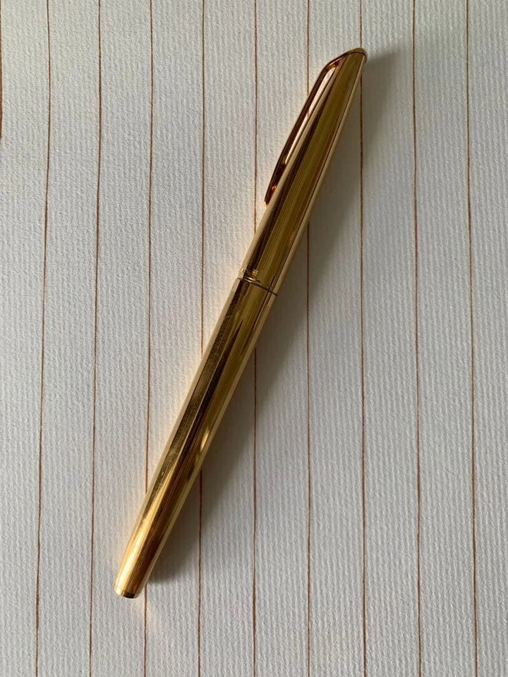 Pluma Estilográfica Waterman CF Oro 18K Plumín Foto 2 de 4