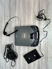 RCA Portable Car/Personal CD Player RP-7906 w/accs - w/skip protection- AS IS