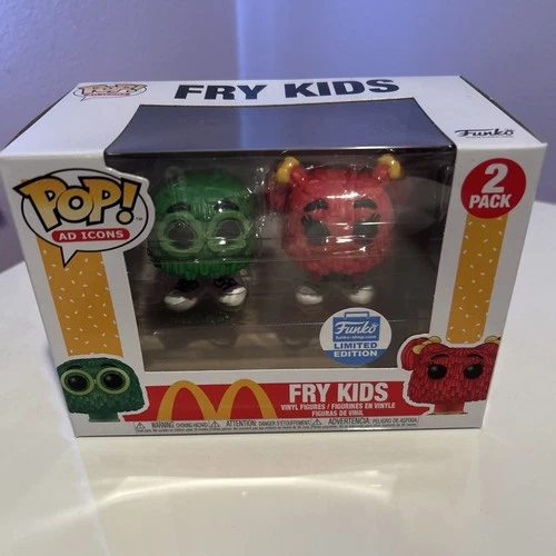 Funko Pop! Vinyl:  Ad Icons McDonald's - Fry Kids 2 Pack - Funko Shop Exclusive