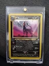 Pokémon TCG Houndoom 8/64 Neo Revelation Holo Unlimited WOTC Card