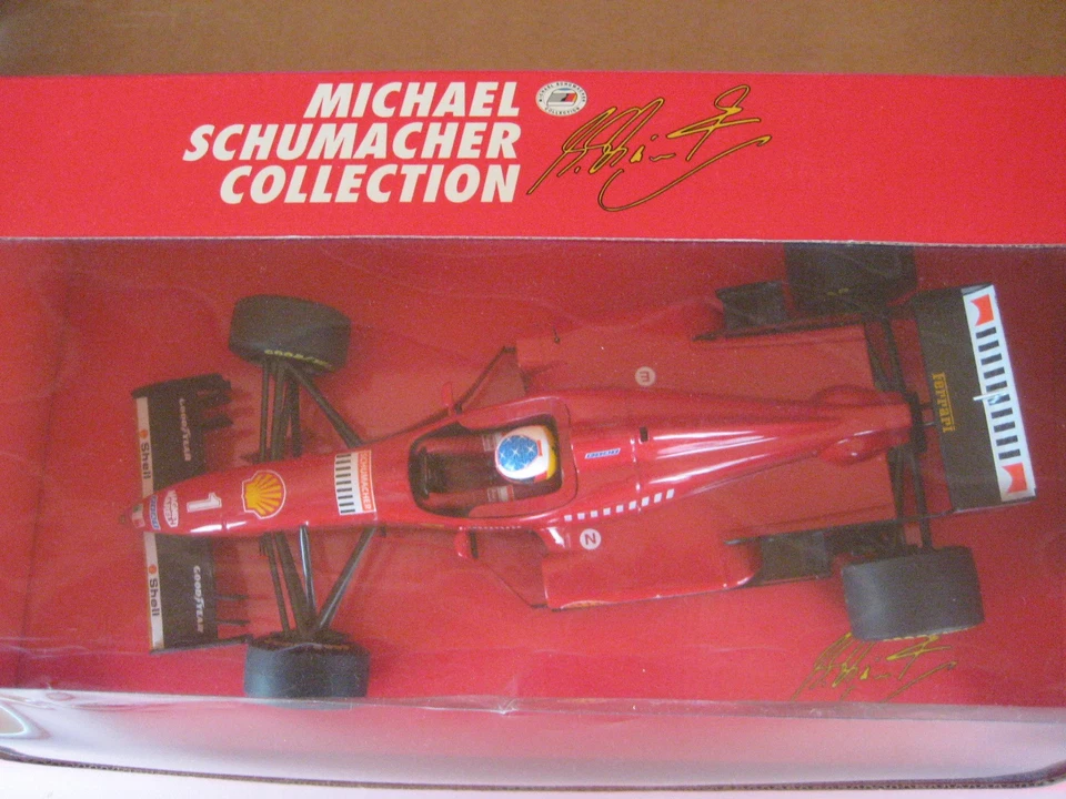 Michael Schumacher Collection 1996, Ferrari F 310 Formel 1 von 1996 in OVP - Bild 4 von 4