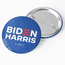 Biden Harris 2024 Presidential Campaign Pinback Button / JB24-101