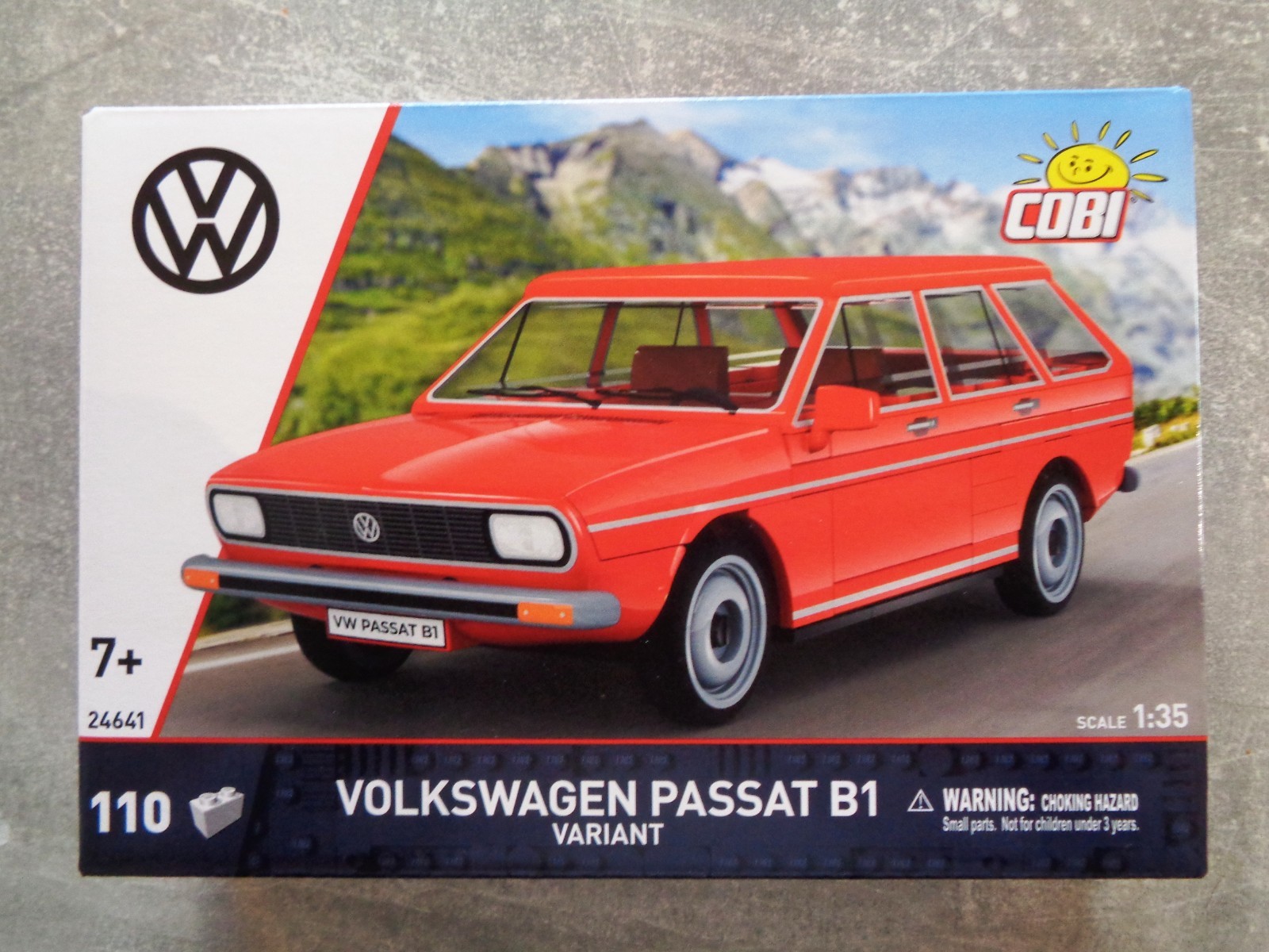 COBI Volkswagen Passat B1 Variant, 1:35, 110 Teile | Volkswagen-Lizenz, Bewegliche Räder, Gummireifen, Maßstab 1:35, Teile aus der EU, 7+ - Bild 4
