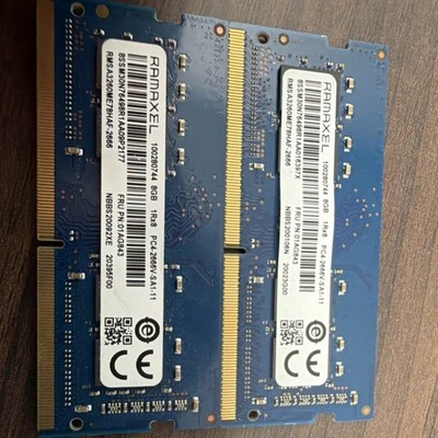 Ramaxel 16GB (2x8GB) DDR4 PC4-2666V DIMM RAM Modules 288-Pin 100280714